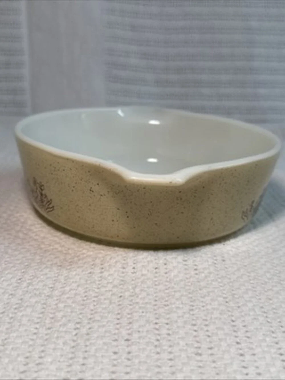 Vintage Pyrex Forest Fancies Mushroom 471B 473B  1- Clear Glass Lid
